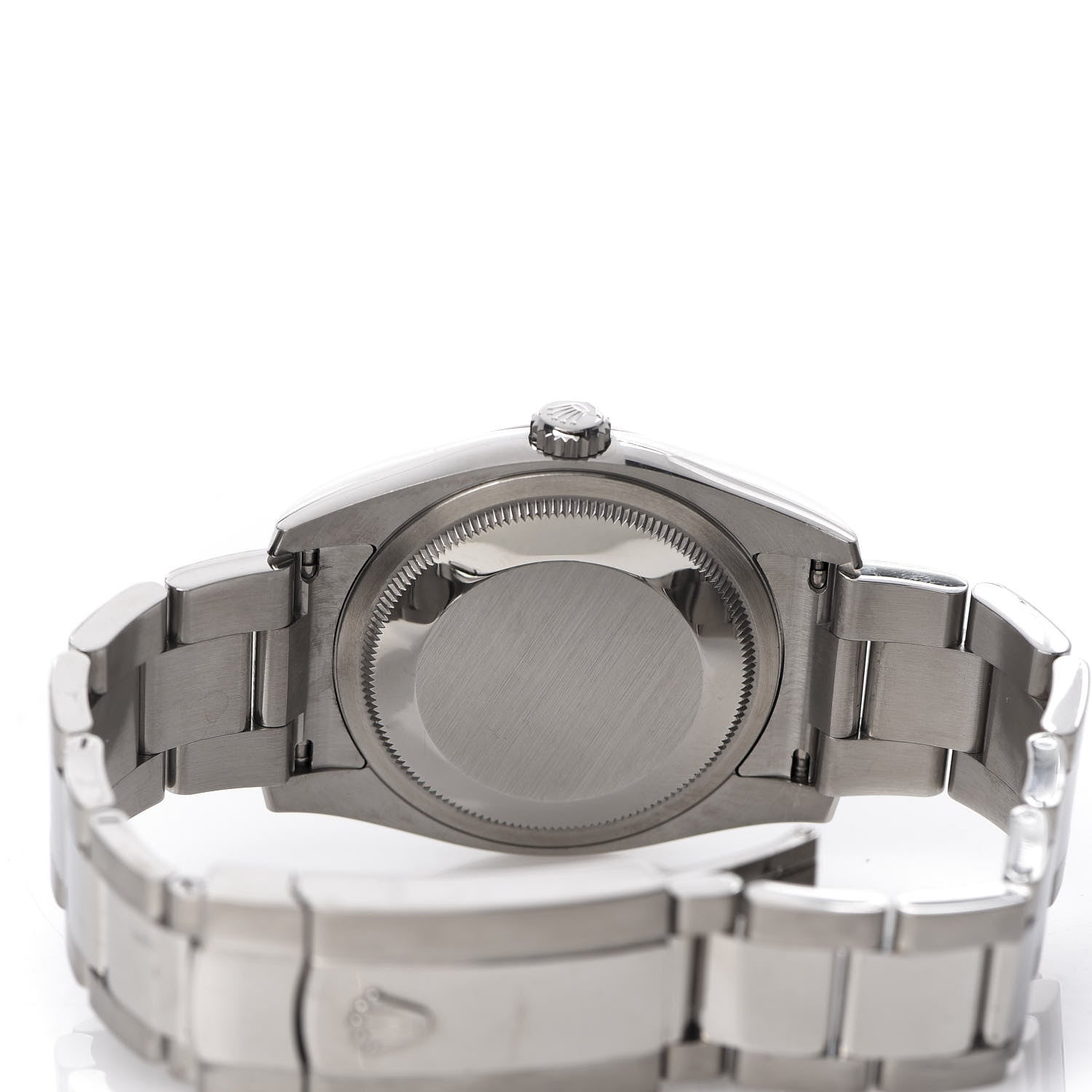 Rolex Stainless Steel 18K White Gold Diamond 36mm Oyster Perpetual Datejust Watch Silver 116234 5 of 7