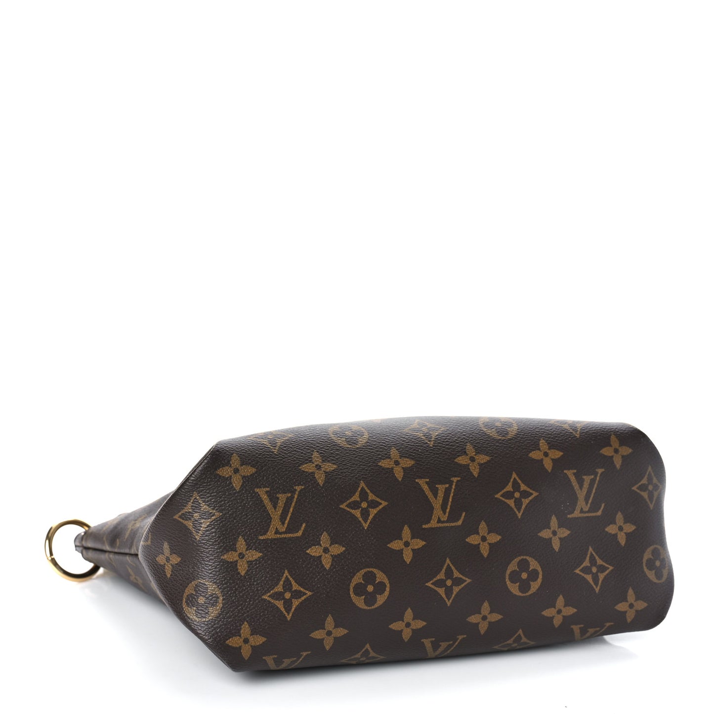 Monogram Flower Zipped Tote PM Lie de Vin