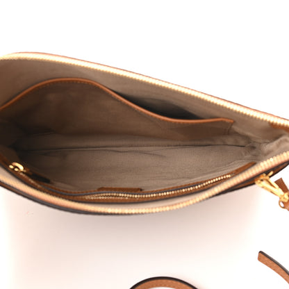 MCM Visetos Medium Crossbody Pouch Cognac 4 of 8
