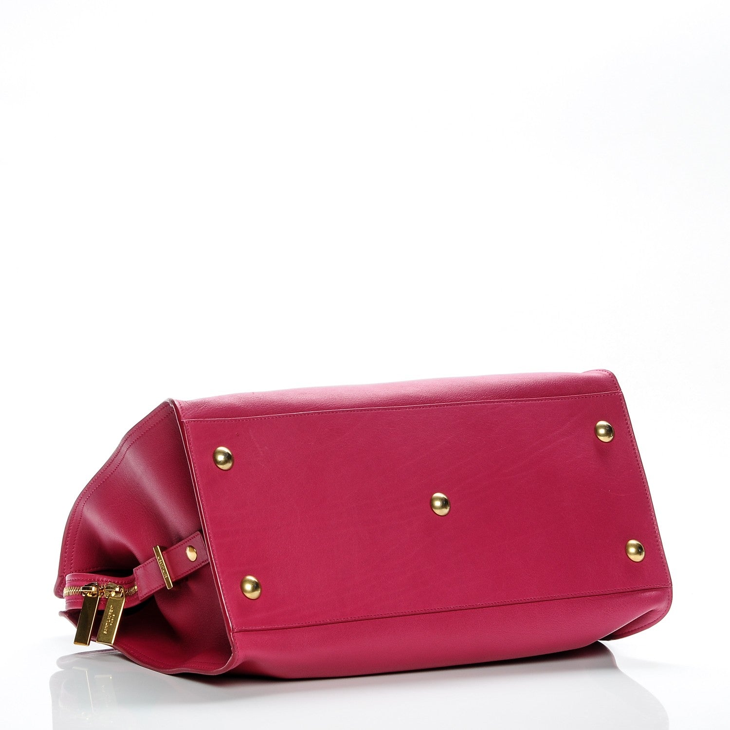 Saint Laurent Calfskin Medium Classic Y Cabas Fuchsia 4 of 9