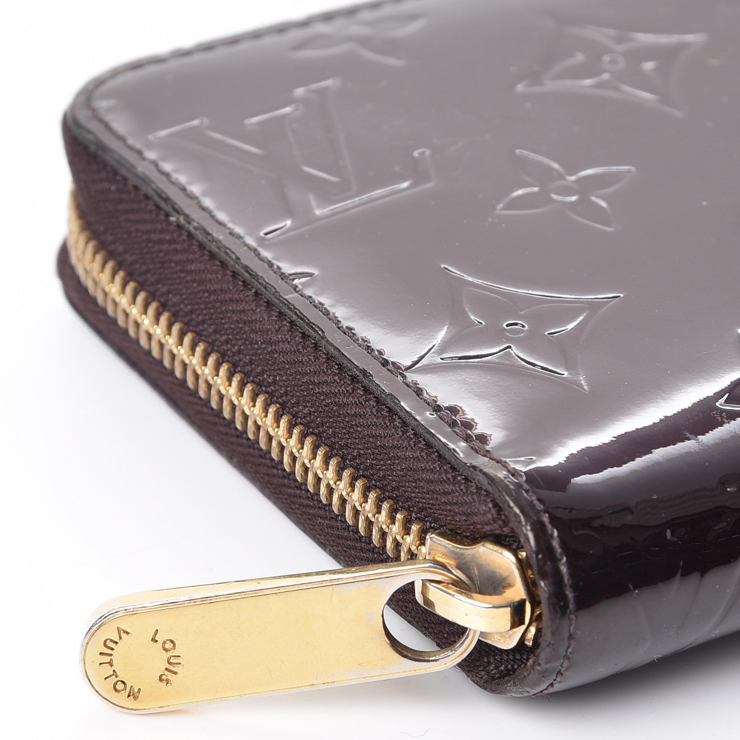 Louis Vuitton Vernis Zippy Wallet Amarante 10 of 10