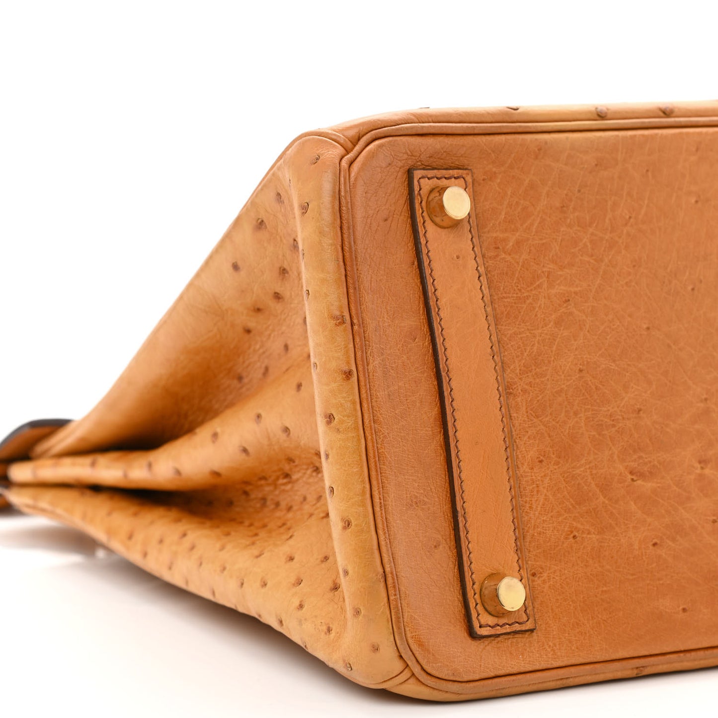 Ostrich HAC Birkin 32 Gold