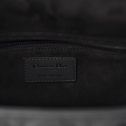 Christian Dior Ultra Matte Calfskin Cannage Medium Lady Dior Black 8 of 10