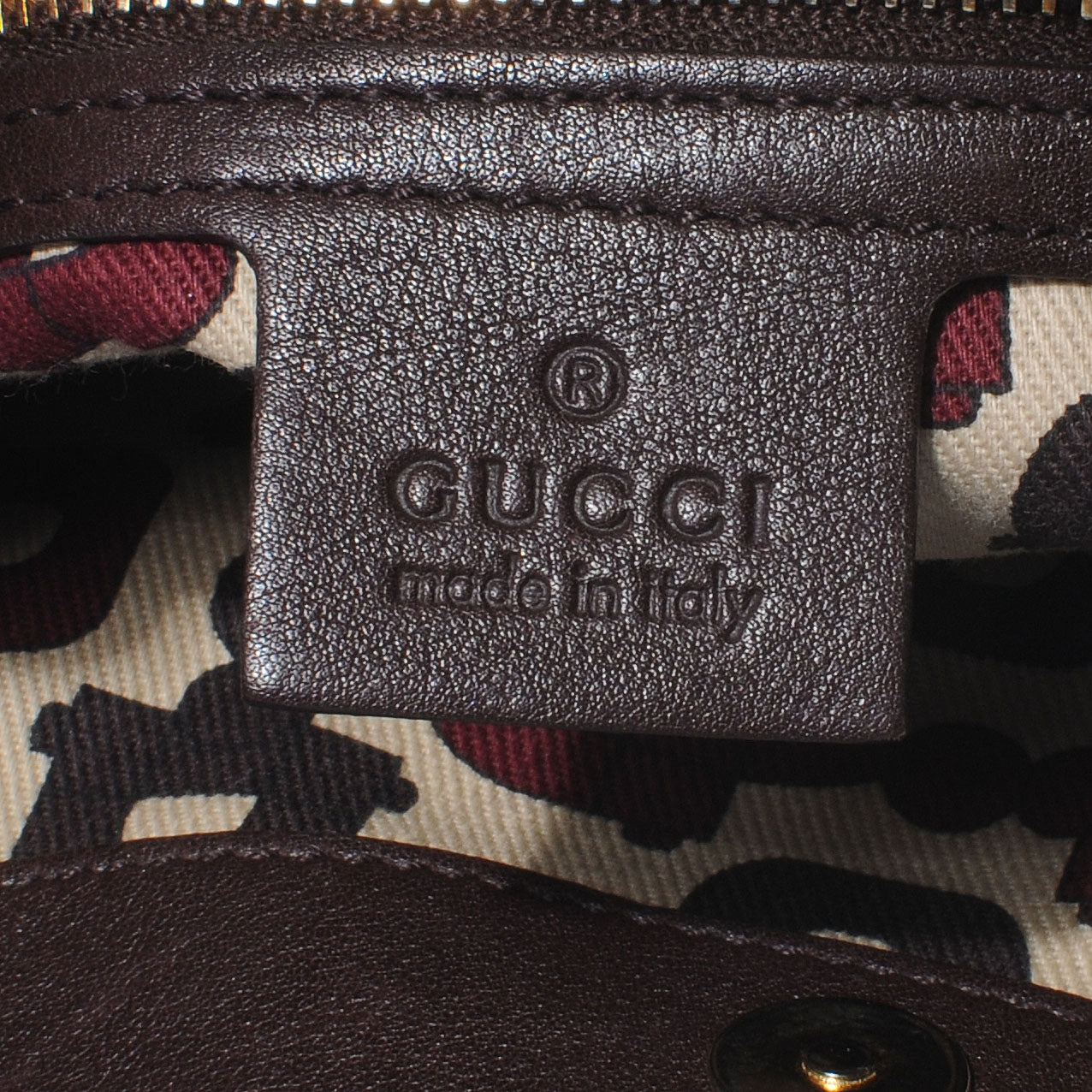Guccissima GG 85th Anniversary Horsebit Hobo Brown
