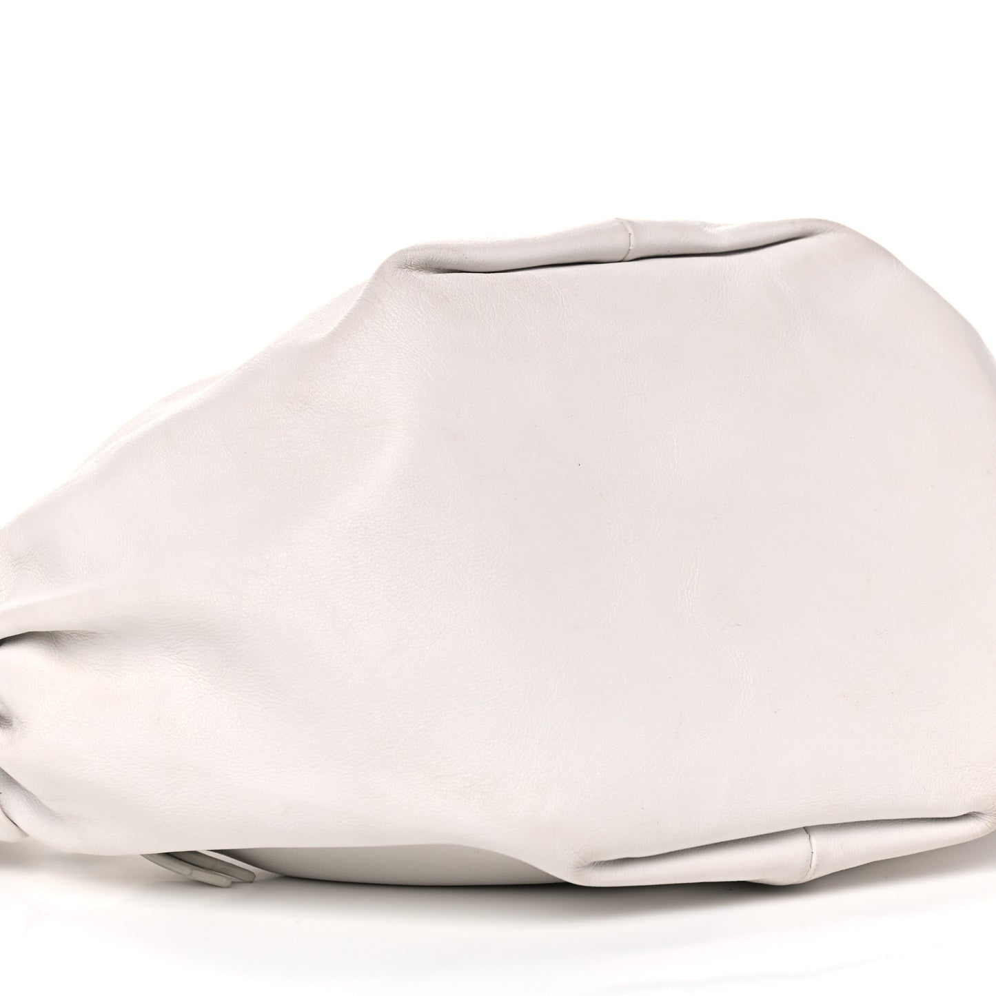 Calfskin Mini Double Knot Bag White