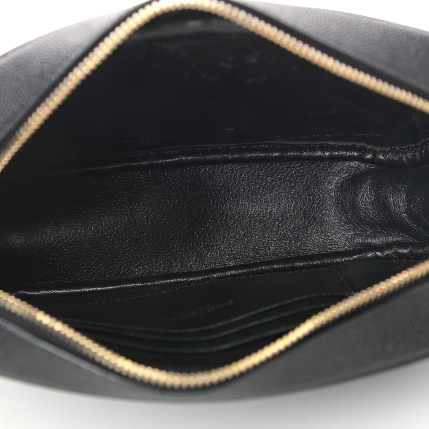 Grain De Poudre Matelasse Monogram Mini Lou Camera Bag Black