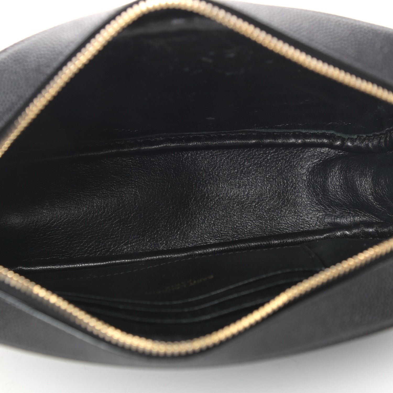 Saint Laurent Grain De Poudre Matelasse Monogram Mini Lou Camera Bag Black 5 of 10
