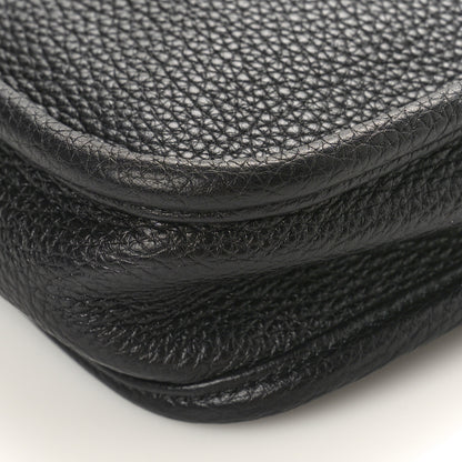 Prada Vitello Daino Soft Mini Hobo Messenger Bag Black 8 of 8