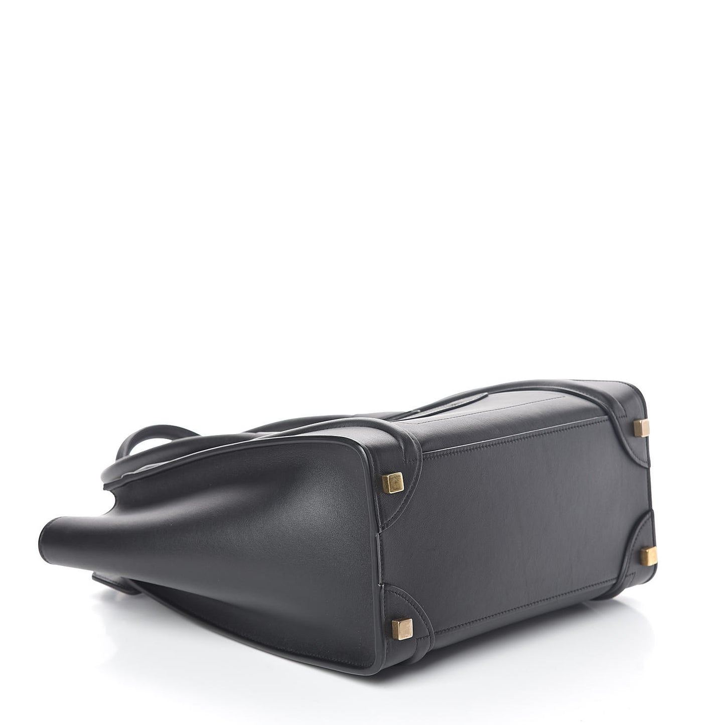 Smooth Calfskin Micro Luggage Black