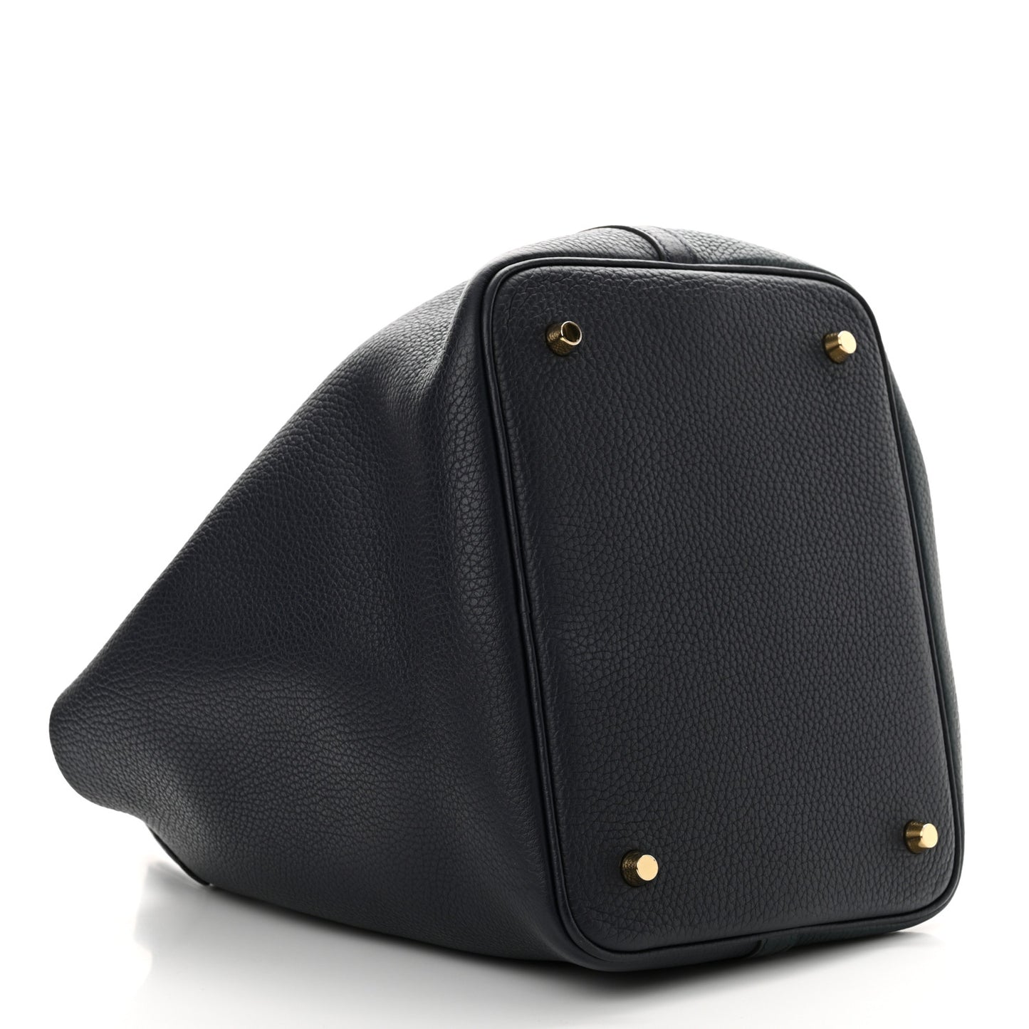 Taurillon Clemence Casaque Picotin Lock 22 MM Vert Cypres Bleu Nuit Black