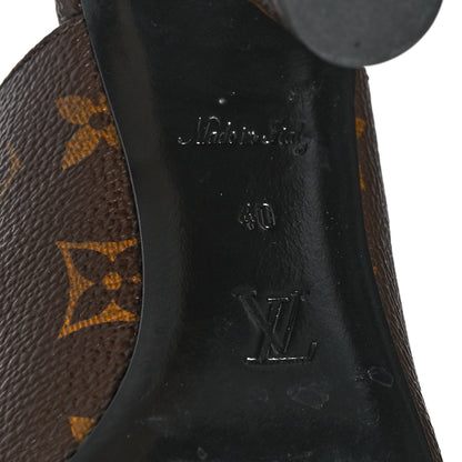 Louis Vuitton Patent Monogram Indiana Mule 40 Cacao Brown 7 of 9