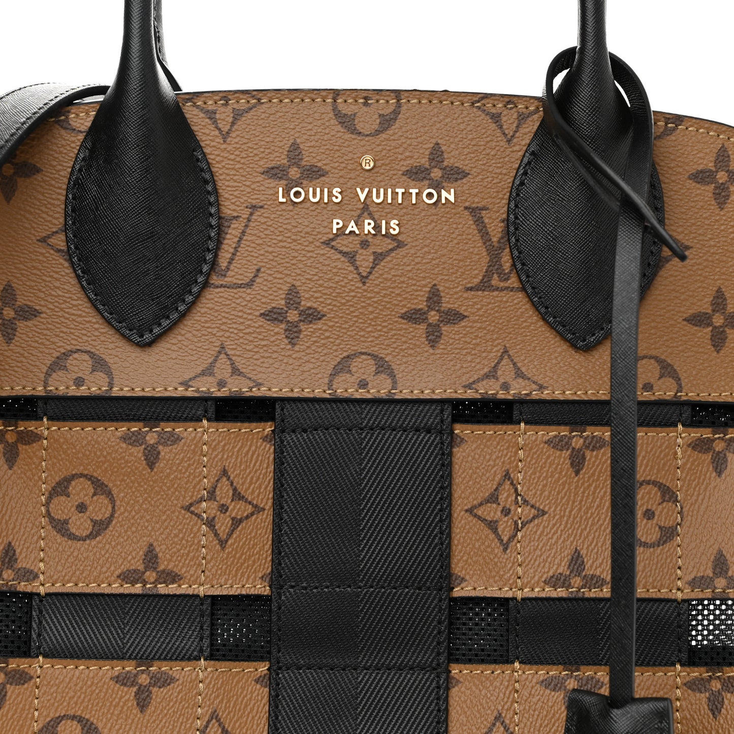 Reverse Monogram Tressage Tote