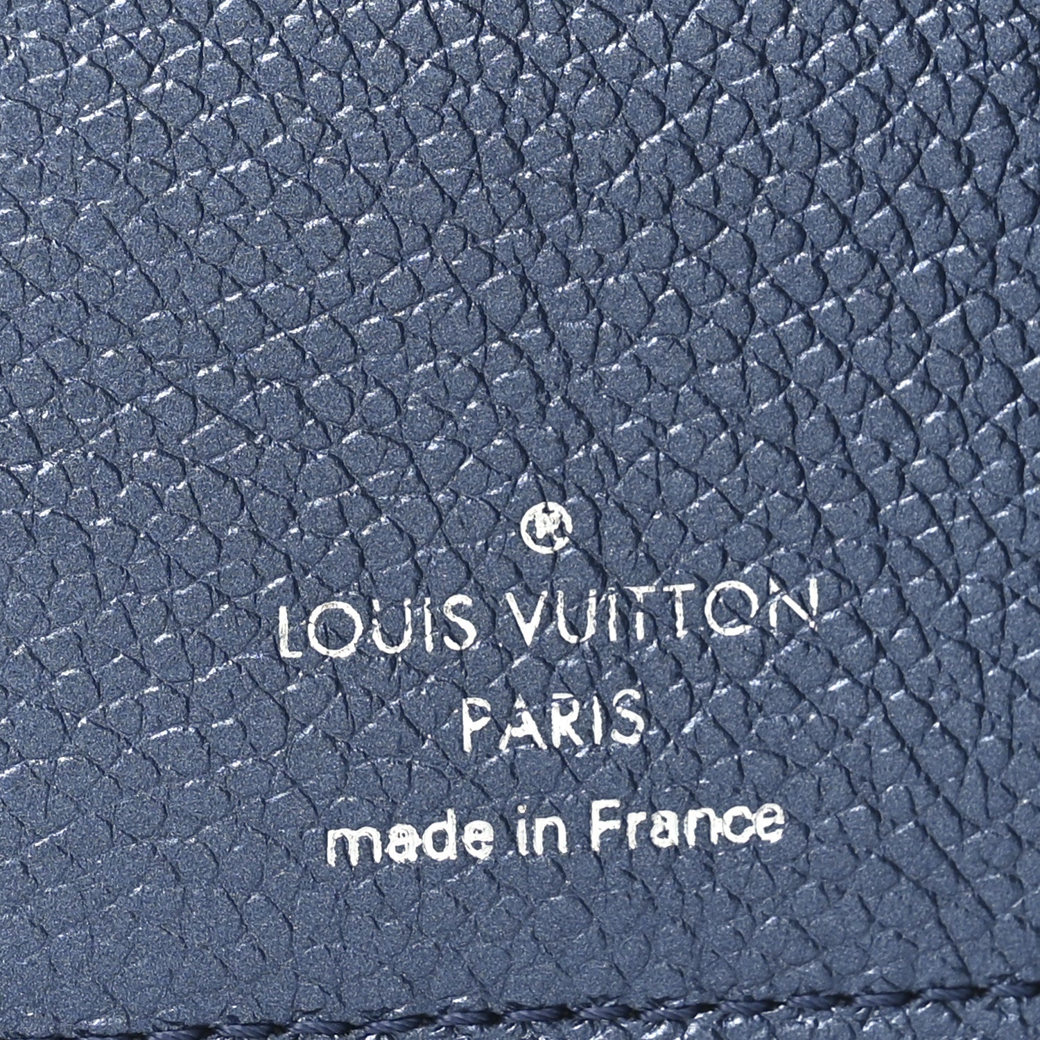 Louis Vuitton Metallic Empreinte Clea Wallet Navy Nacre 6 of 6