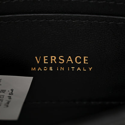 Versace Nappa Quilted Virtus Evening Bag Black 6 of 10