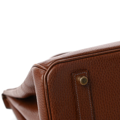 Hermes Ardennes Birkin 35 Noisette 12 of 20