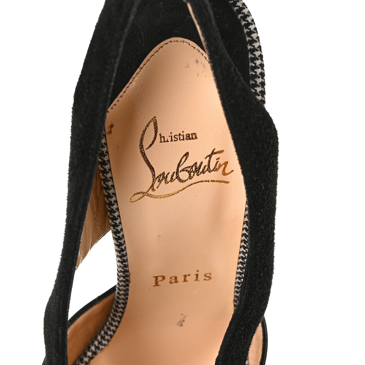 Patent Pumps Black 37.5 Black White