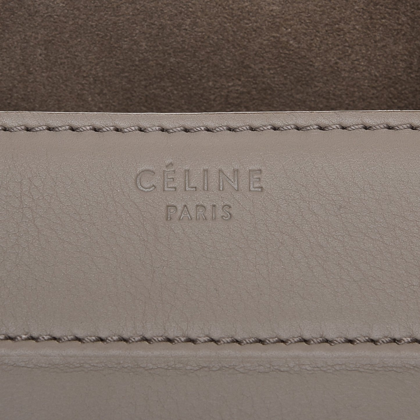 Supple Calfskin Medium Phantom Luggage Beige