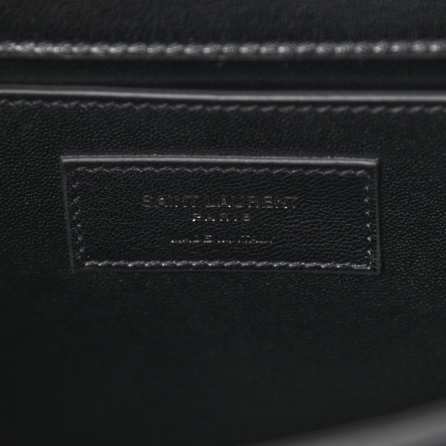 Saint Laurent Suede Small Monogram Stone Studded Kate Satchel Black Turquoise Coral 6 of 11