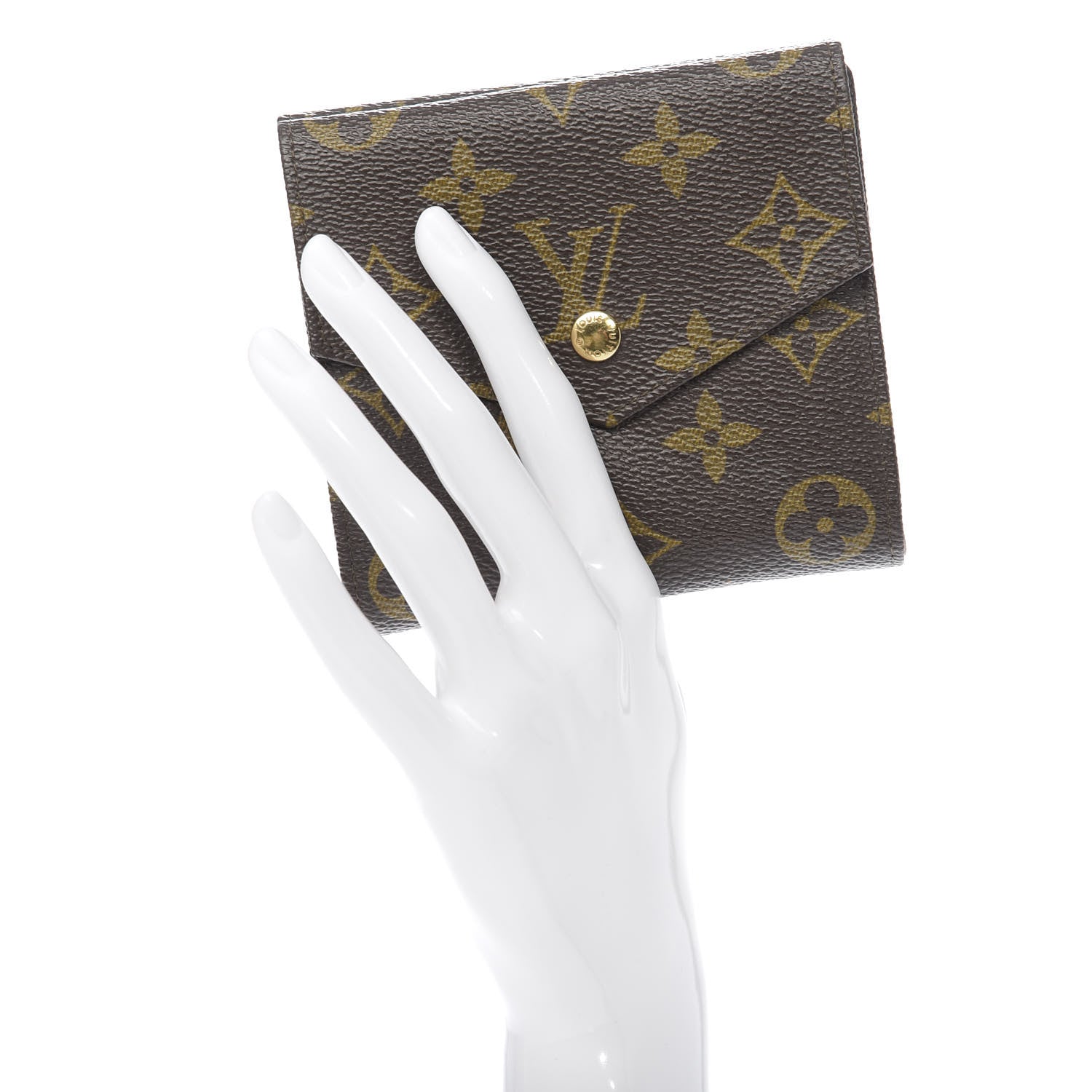 Louis Vuitton Monogram Porte-Monnaie Billets Wallet 2 of 10