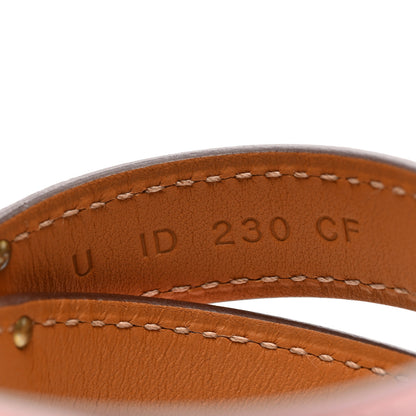 Hermes Swift Kelly Double Tour Bracelet Rose Sakura 4 of 5