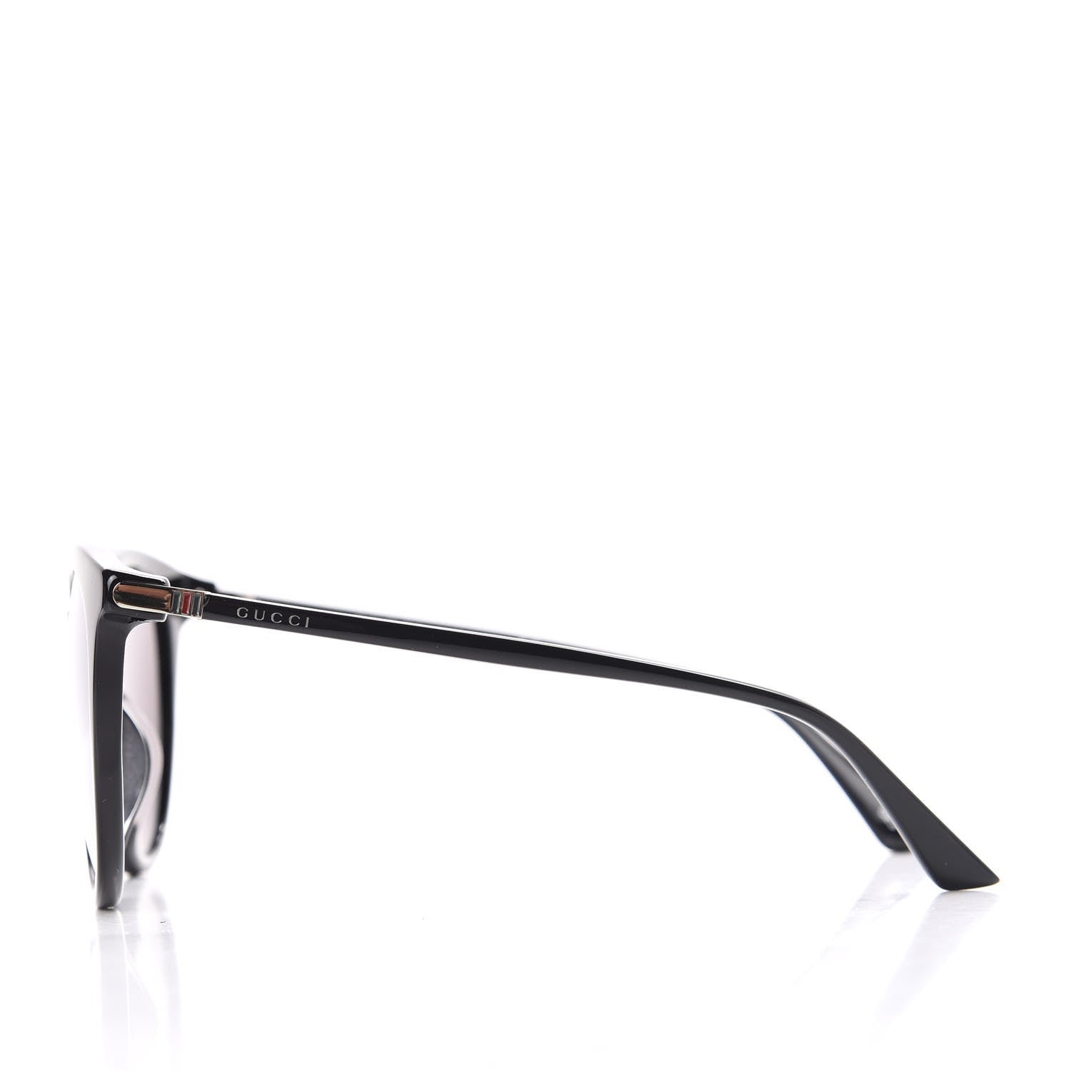 Gucci Acetate Round GG Sunglasses GG0064SK Black 3 of 7