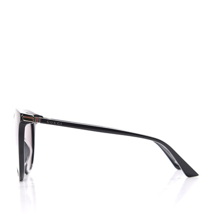 Gucci Acetate Round GG Sunglasses GG0064SK Black 3 of 7