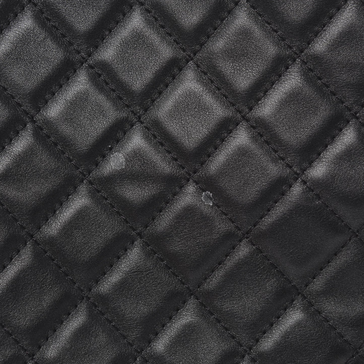 Calfskin Quilted XXL Travel Flap Bag Black