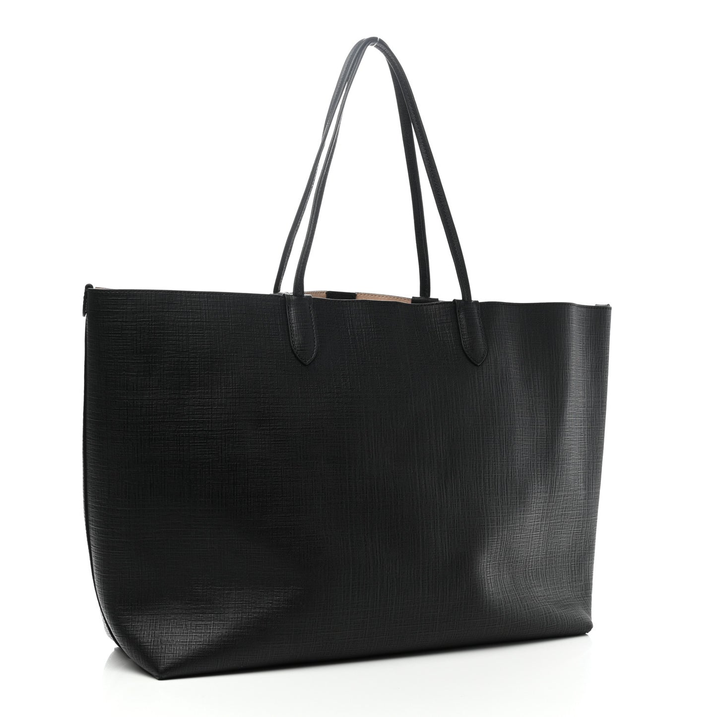 Saffiano Shopper Tote Black