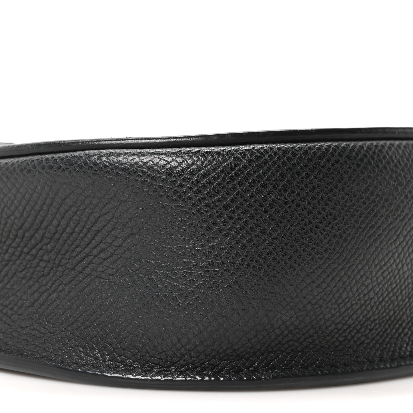 Grained Calfskin Small Trotteur Black
