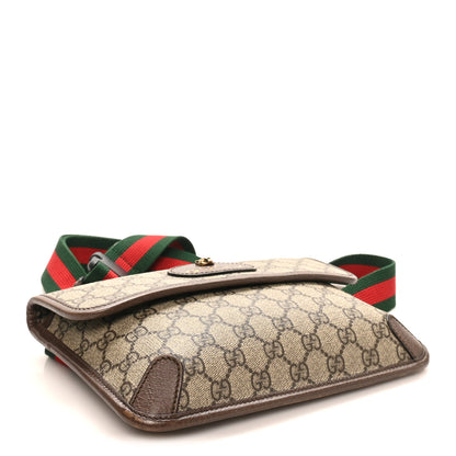 Gucci GG Supreme Monogram Neo Vintage Web Belt Bag Brown 4 of 11