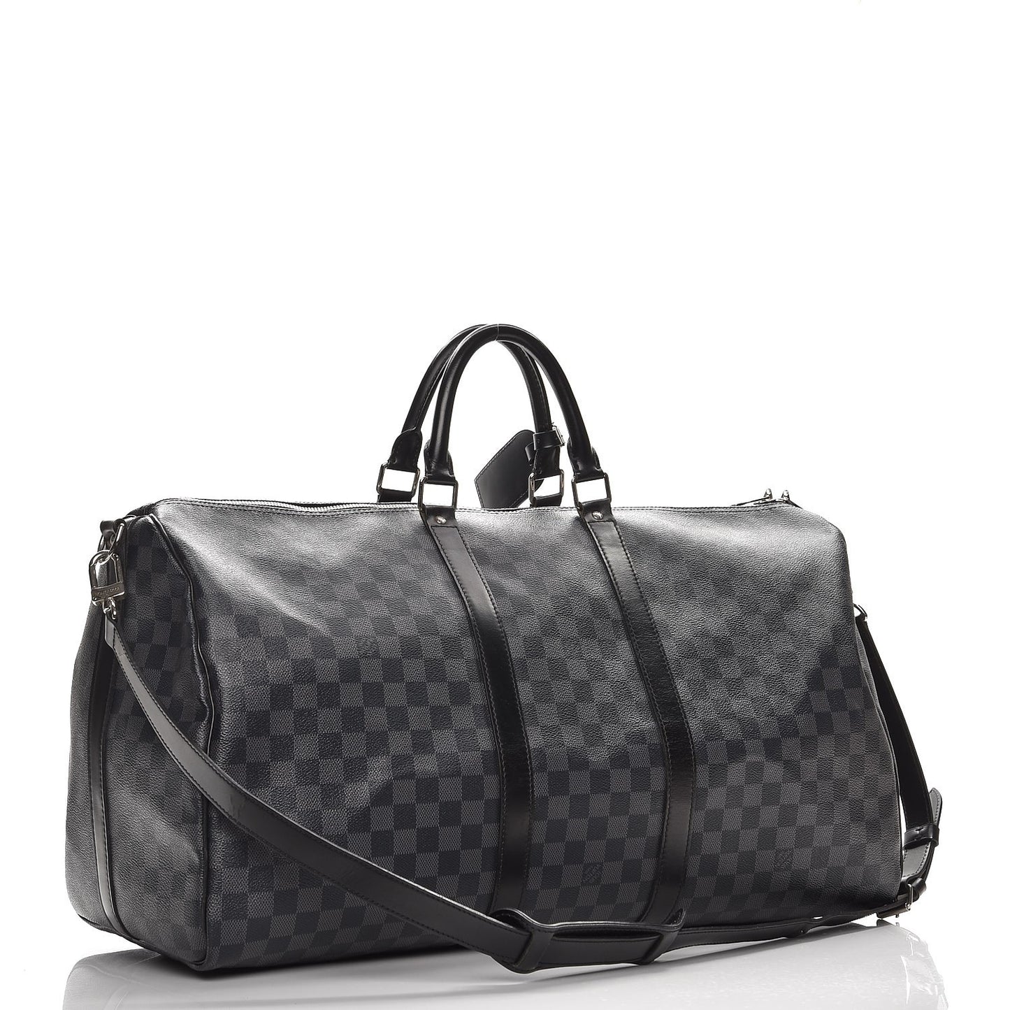 Damier Graphite Keepall Bandouliere 55