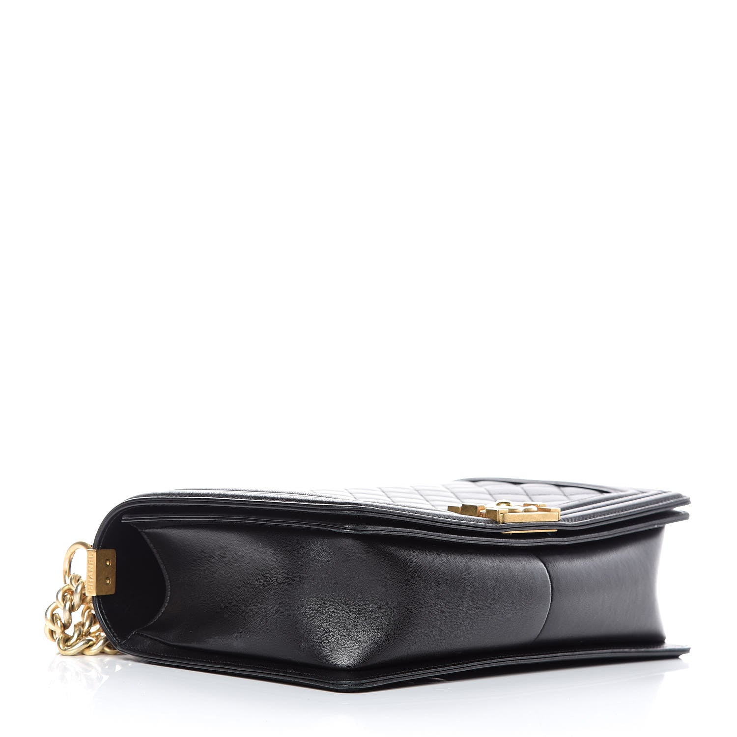 Chanel Lambskin Quilted New Medium Boy Flap Black 4 of 13