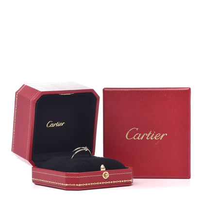 Cartier 18K White Gold Small Juste Un Clou Ring 57 8 5 of 5