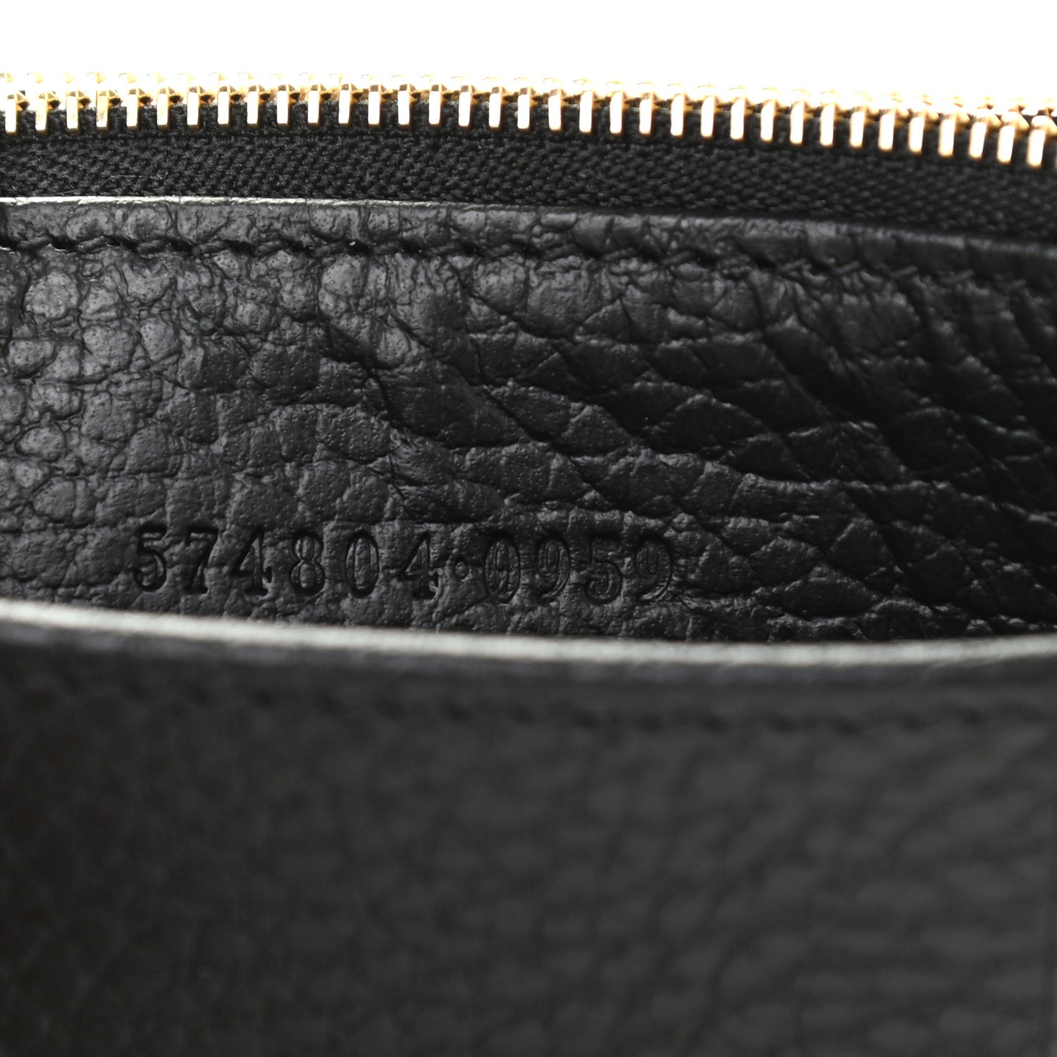 Gucci Dollar Calfskin GG Marmont Coin Case Card Holder Black 8 of 11