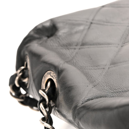 Chanel Calfskin Diamond Embossed New Chic Flap Black 13 of 13