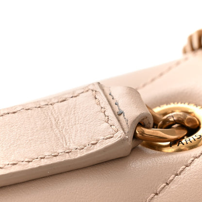Saint Laurent Calfskin Y Quilted Monogram Small Loulou Chain Satchel Dark Beige 12 of 12