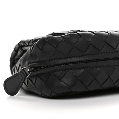 Bottega Veneta Nappa Intrecciato Mini Chain Messenger Black 7 of 8