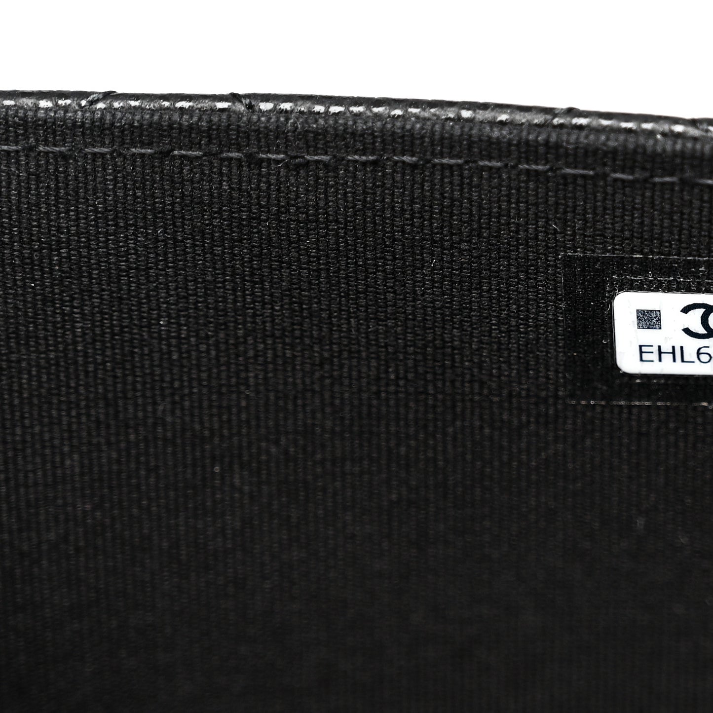 Caviar Quilted Chain Link Clutch With Chain Black