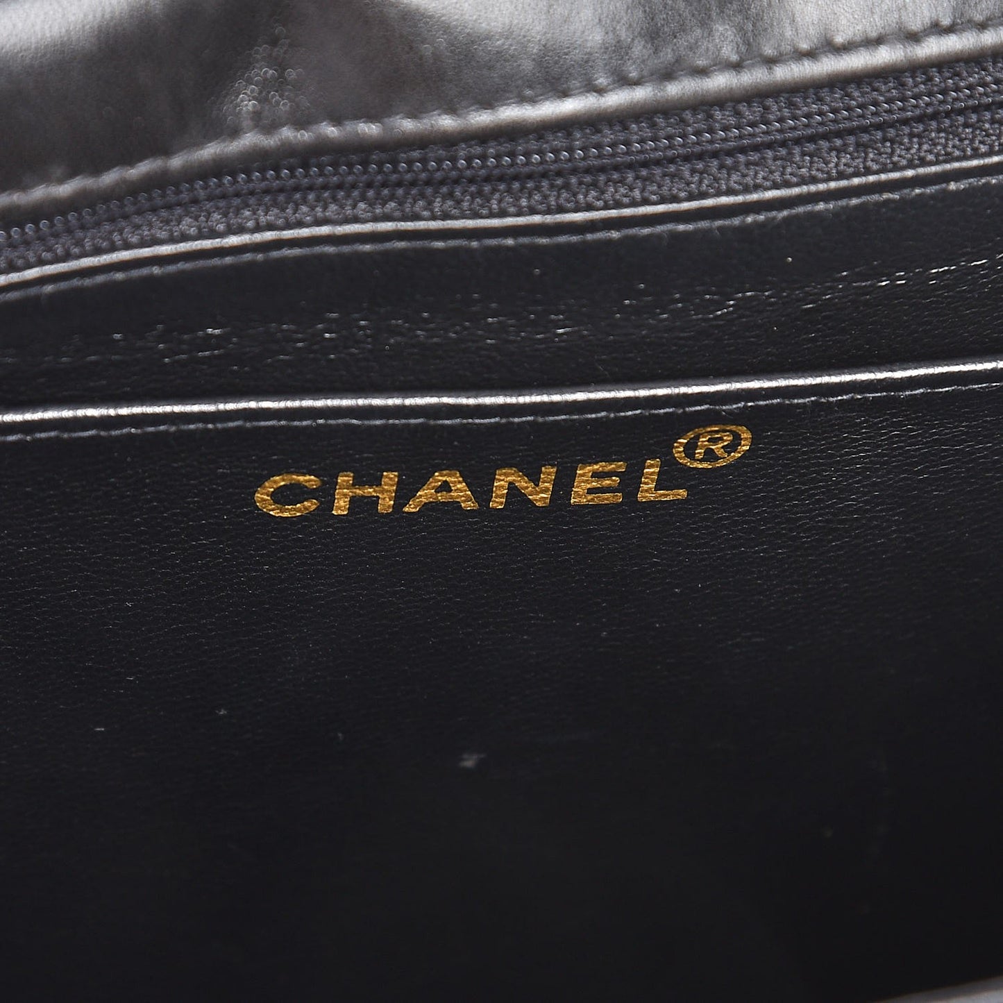 Lambskin Quilted Jumbo Single Flap Black
