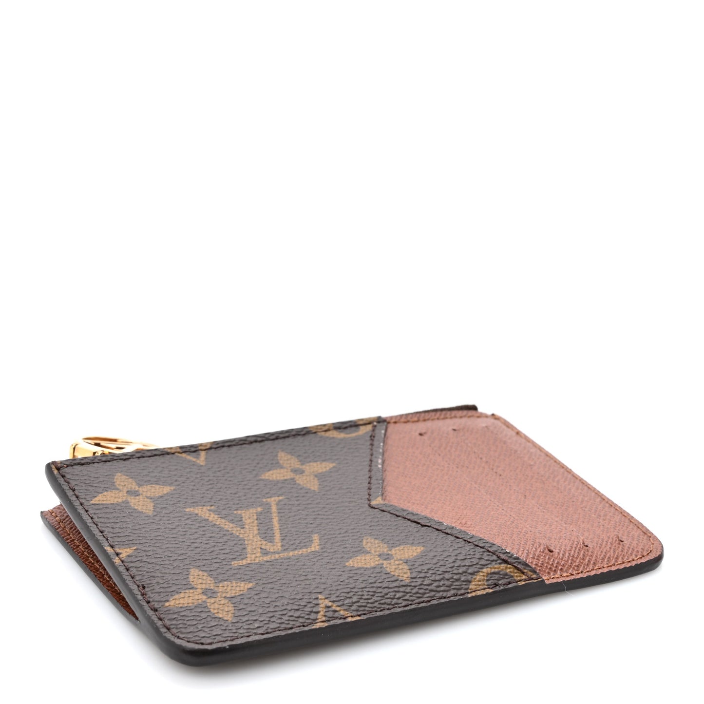 Monogram Zipped Romy Card Holder