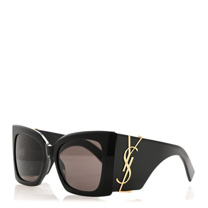 Saint Laurent Acetate Blaze Sunglasses SL M119 Black 1 of 7