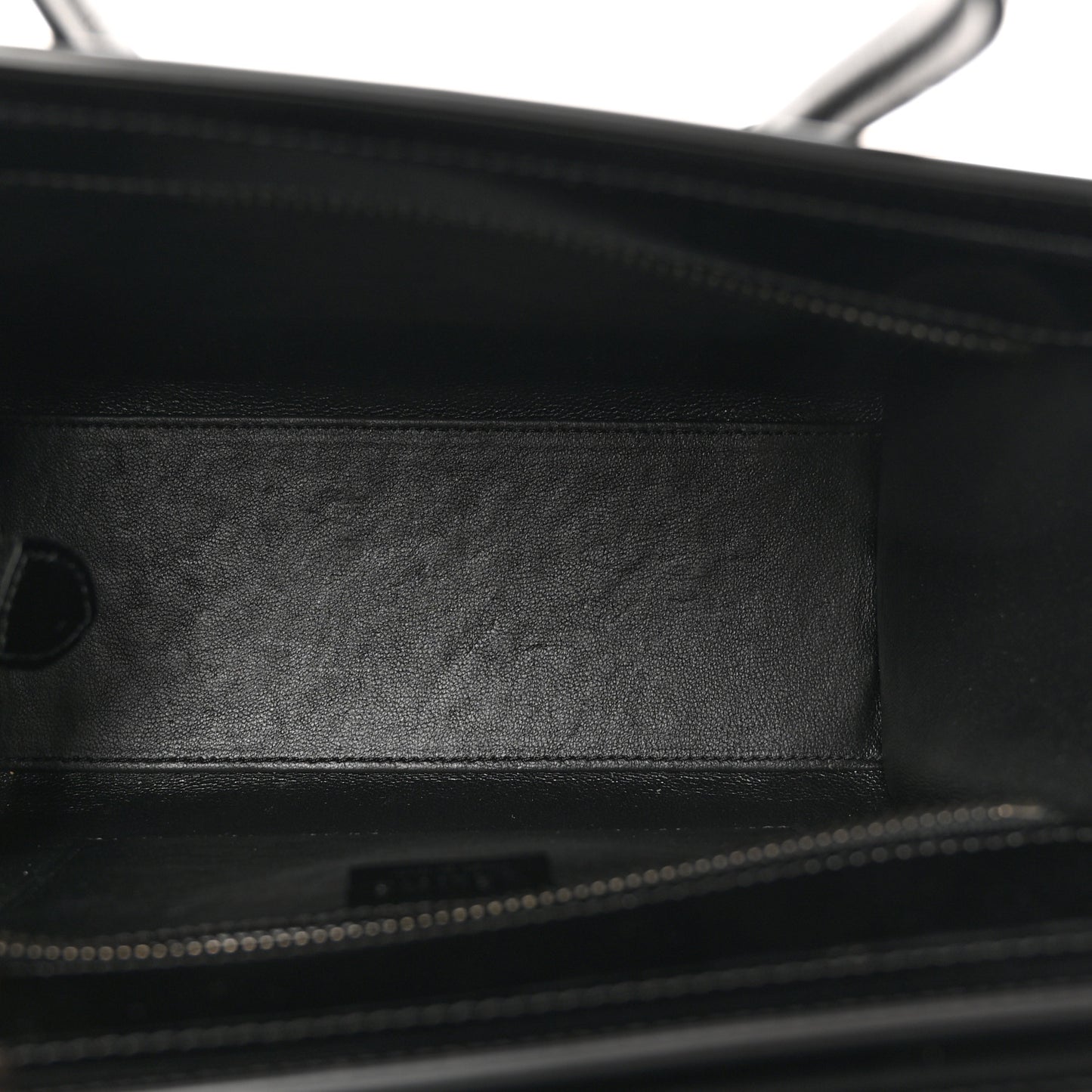 Smooth Calfskin Lizard Embossed Nano Luggage White Black