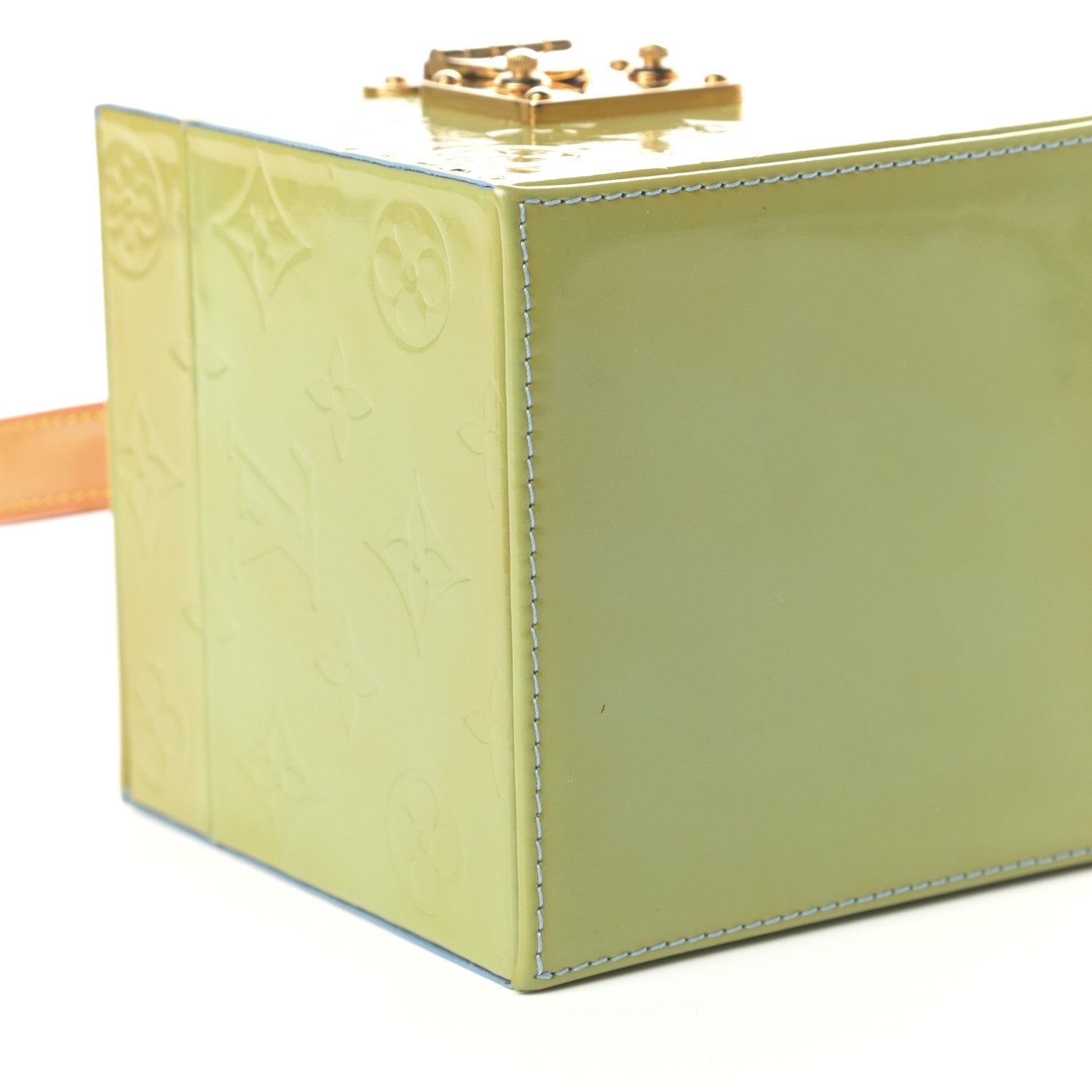 Louis Vuitton Vernis Bleecker Box Baby Blue 8 of 10