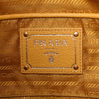 Prada Vitello Daino Side Zip Tote Mimosa 5 of 19