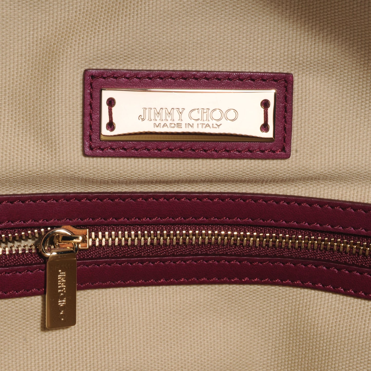 Leather S Soft Shiny Calf Justine Plum