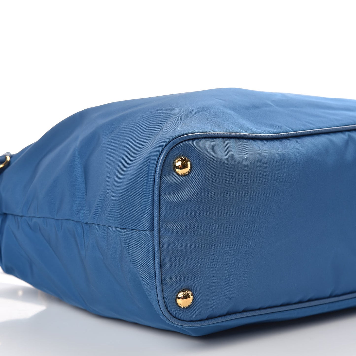 Tessuto Nylon Saffiano Tote Cobalto