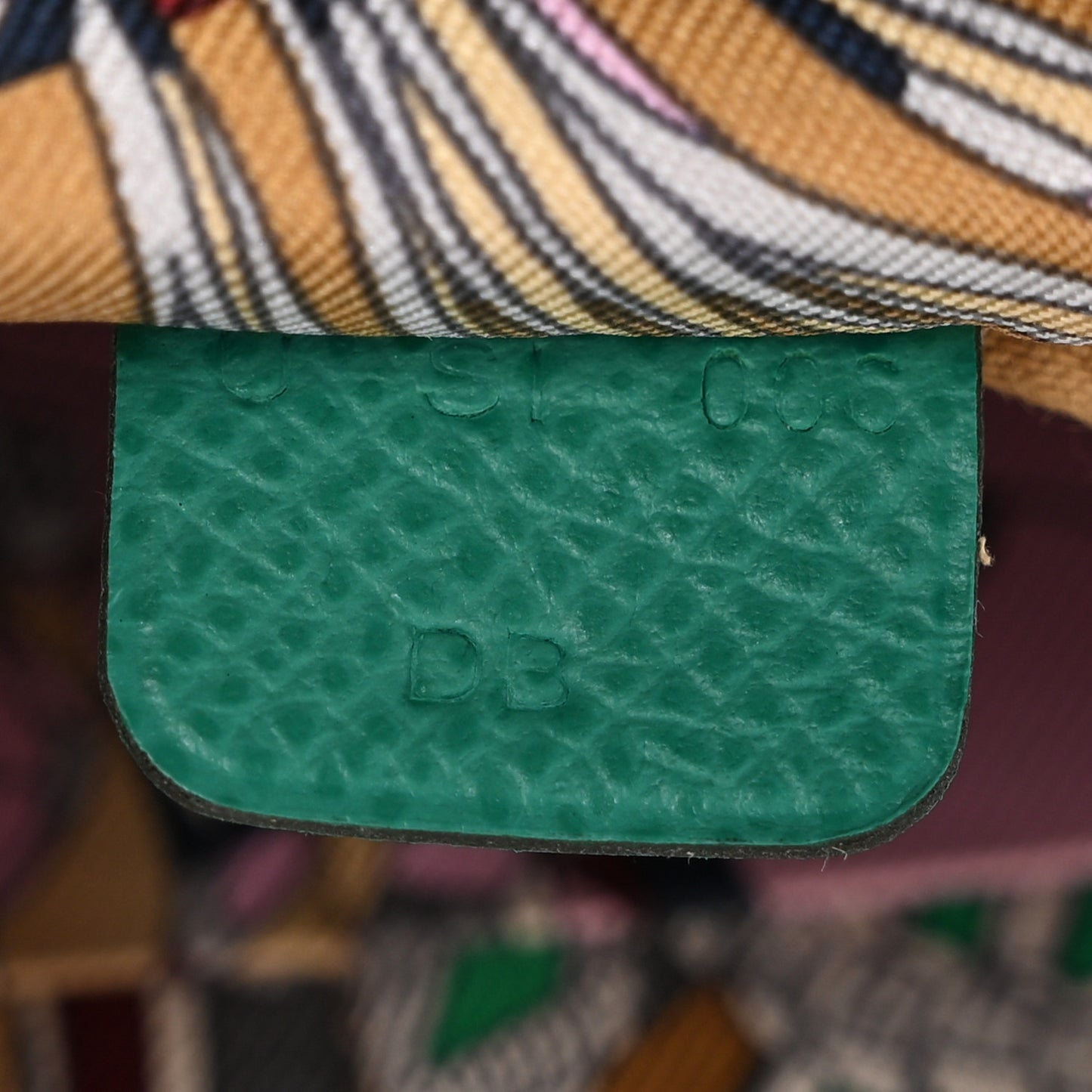Epsom Silk'In Wallet Vert Jade
