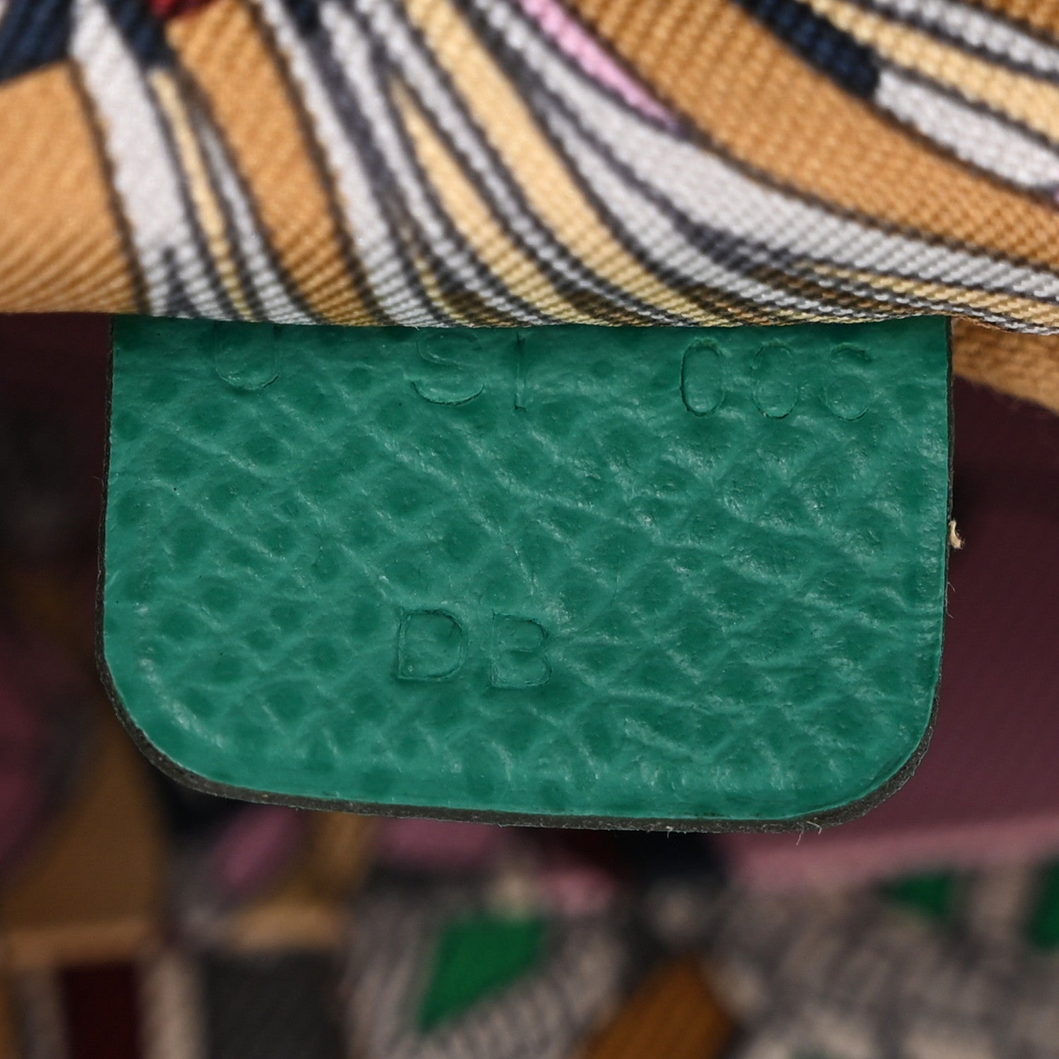 Hermes Epsom Silk'In Wallet Vert Jade 7 of 11