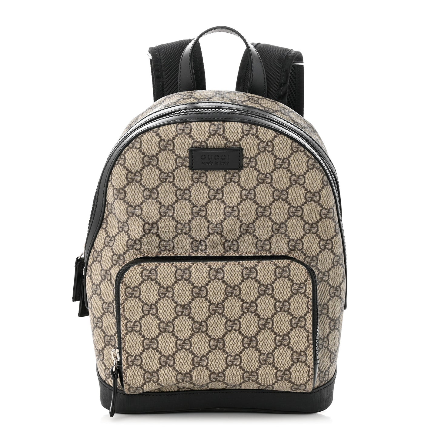 GG Supreme Monogram Small Eden Day Backpack Black