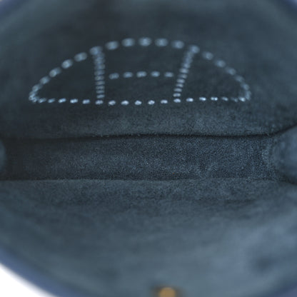 Hermes Taurillon Clemence Evelyne TPM Bleu Agate 5 of 11